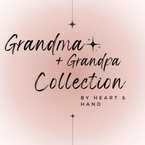 heart and hand grandma grandpa gifts collection